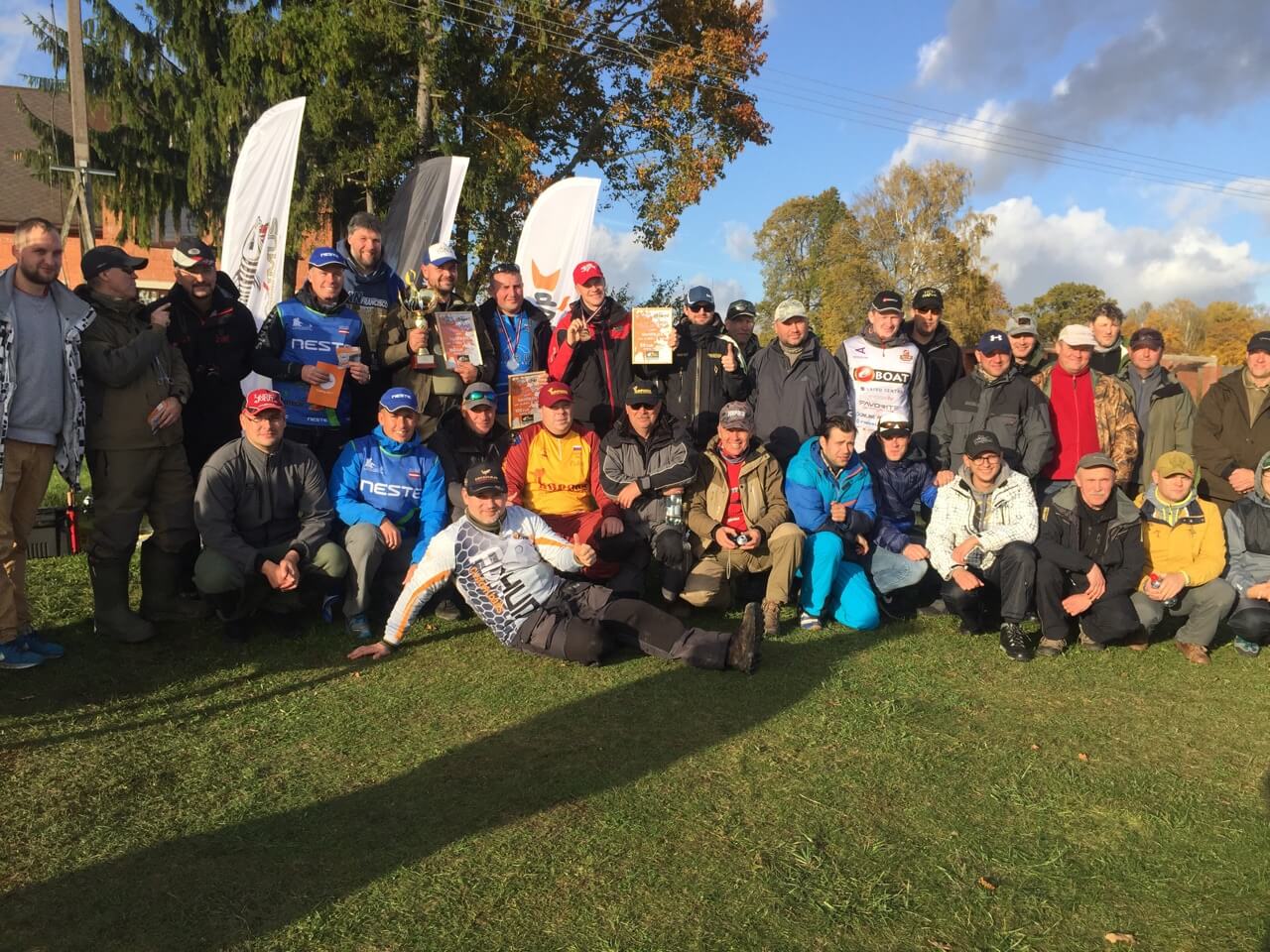 Первые форелевые соревнования на кубок Maximus в Латвии